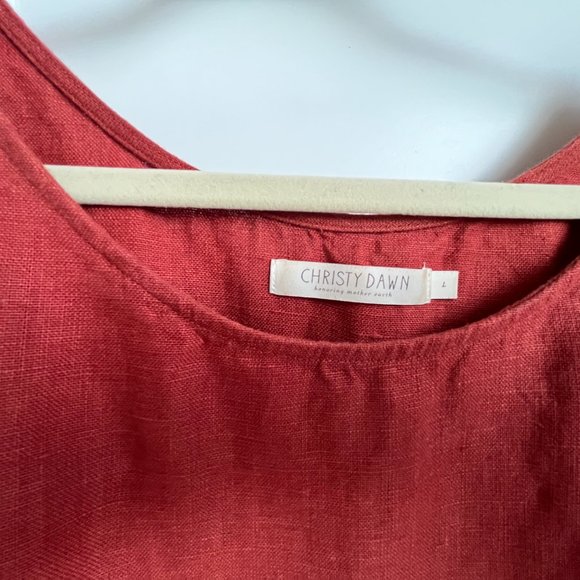 Christy Dawn Seaton Dress - Rust L - Picture 13 of 16